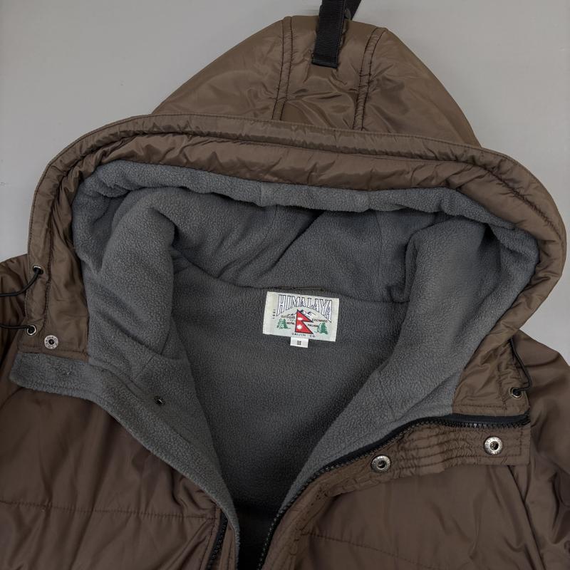 ガイジンメイド GAIJIN MADE ジャケット、上着 ジャンパー、ブルゾン HIMALAYA ヒマラヤ 茶色 ブラウン フリースライナー ナイロン 中綿 フード アウトドア ジャケット 3 茶 / ブラウン / brown メンズ USED 古着 中古 50127965
