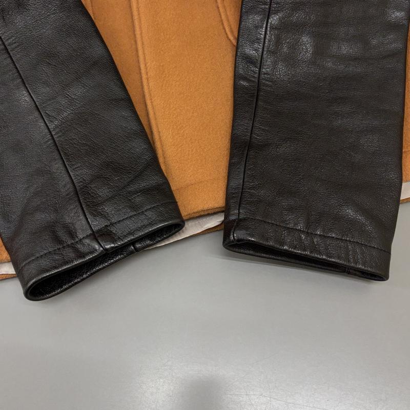 ヴィクティム VICTIM コート コート一般 VTM-12-C-168 キャメル 黒 ブラック ウール 牛革 レザー コンビ フード ダッフル コート ジャケット L キャメル / キャメル / X 黒 / ブラック / black メンズ USED 古着 中古 50127983