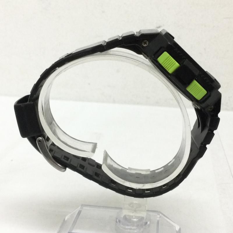 ジーショック G-SHOCK 腕時計 デジタル デジタル 腕時計 黒 ブラック グリーン 電池式 GMN-550 - 黒 / ブラック / black X 緑 / グリーン / green メンズ USED 古着 中古 50128000