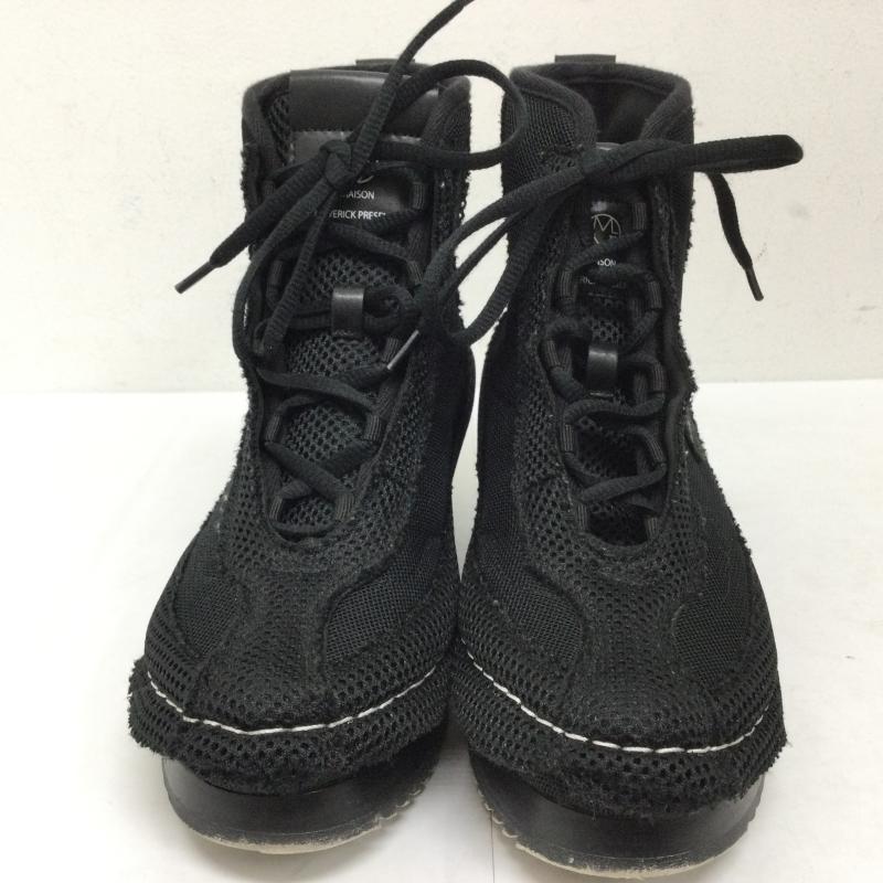 古着 USED スニーカー スニーカー メゾンマーベリックプレゼンツ MAISON MARVERICK PRESENTS レースアップスニーカーブーツ M 黒 / ブラック / black レディース USED 古着 中古 50128005