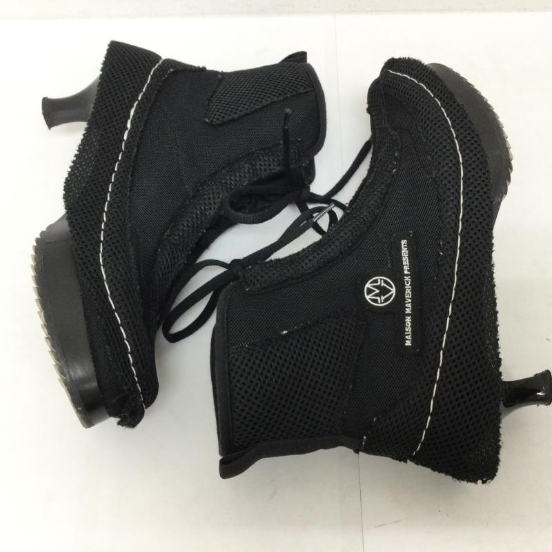 古着 USED スニーカー スニーカー メゾンマーベリックプレゼンツ MAISON MARVERICK PRESENTS レースアップスニーカーブーツ M 黒 / ブラック / black レディース USED 古着 中古 50128005