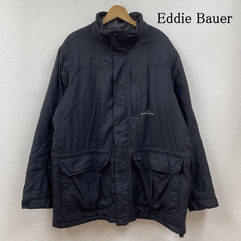 エディーバウアー Eddie Bauer ジャケット、上着 ジャンパー、ブルゾン ヴィンテージ 刺繍 ロゴ WETHEREDGE マウンテンパーカー ジャケット L ロゴ、文字 X 刺繍 黒 / ブラック / black メンズ USED 古着 中古 50128062