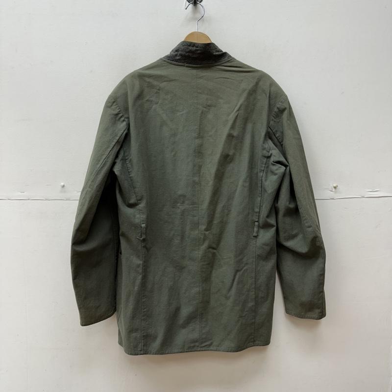 ヨウジヤマモトプールオム Yohji Yamamoto POUR HOMME ジャケット、上着 ジャンパー、ブルゾン 95ss バンドカラー マオカラー ジャケット 装飾 HB-J86-096 M カーキ / カーキ / khaki メンズ USED 古着 中古 50128085