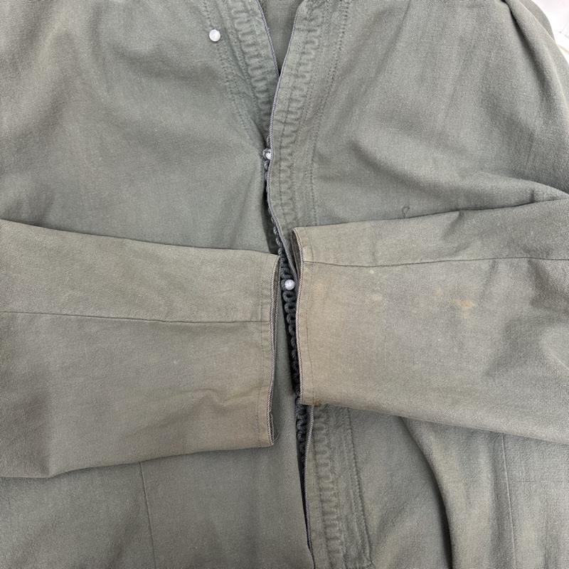 ヨウジヤマモトプールオム Yohji Yamamoto POUR HOMME ジャケット、上着 ジャンパー、ブルゾン 95ss バンドカラー マオカラー ジャケット 装飾 HB-J86-096 M カーキ / カーキ / khaki メンズ USED 古着 中古 50128085