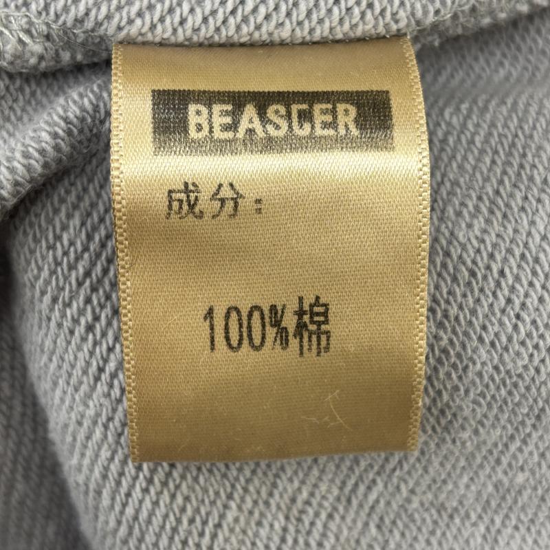 古着 USED ボトムス ボトムス BEASCER ビーサー 薄灰色 ライトグレー ビッグサイズ スウェット トレーナー パンツ XL 灰 / グレー / gray メンズ USED 古着 中古 50128176