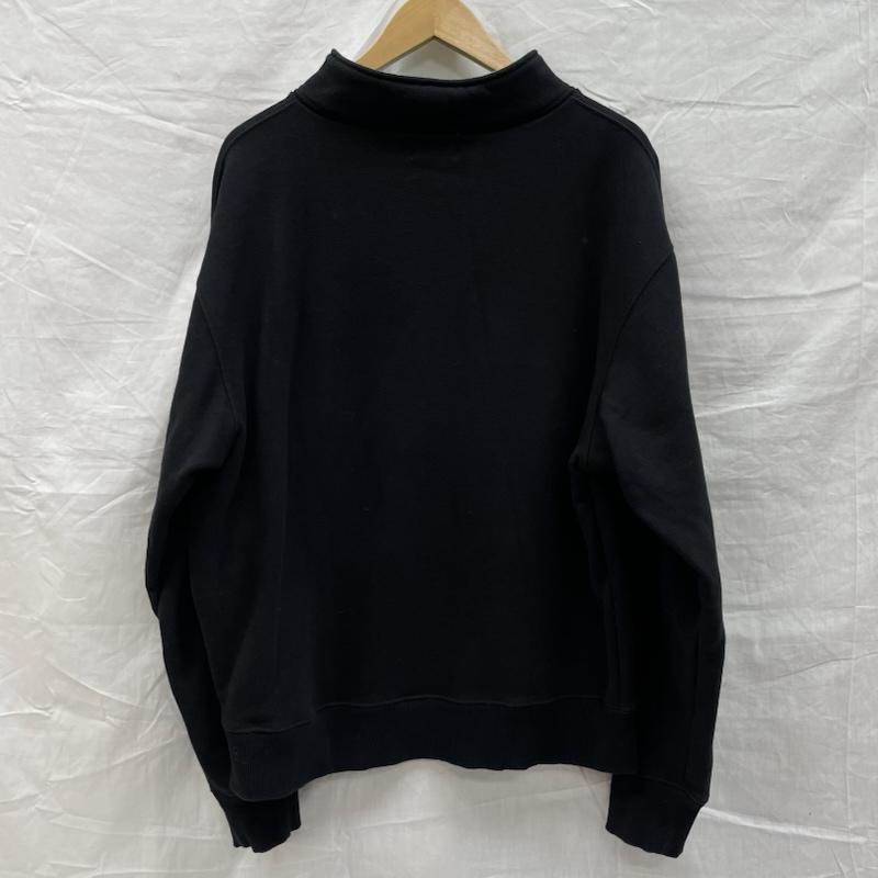 古着 USED トレーナー 長袖 9090×centimeter Half-Zip Sweat ハーフジップ スウェット L 黒 / ブラック / black メンズ USED 古着 中古 50128270