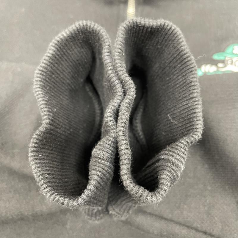 古着 USED トレーナー 長袖 9090×centimeter Half-Zip Sweat ハーフジップ スウェット L 黒 / ブラック / black メンズ USED 古着 中古 50128270