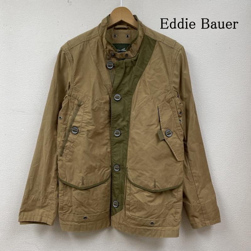 エディーバウアー Eddie Bauer ジャケット、上着 ジャンパー、ブルゾン ヴィンテージ アウトドア ジャケット ボタン S ベージュ / ベージュ / beige メンズ USED 古着 中古 50128398