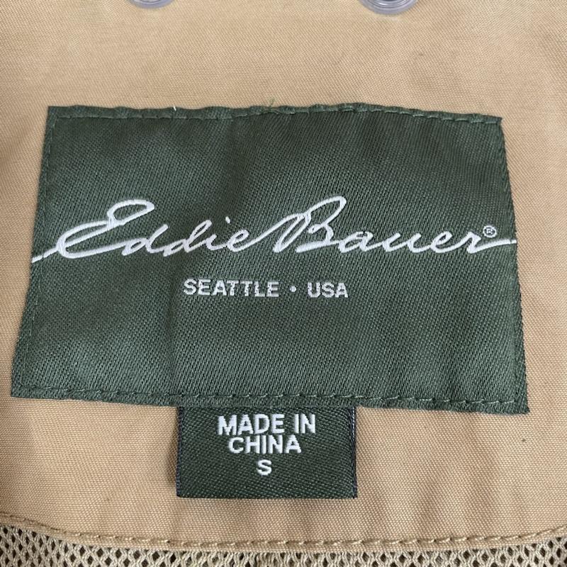 エディーバウアー Eddie Bauer ジャケット、上着 ジャンパー、ブルゾン ヴィンテージ アウトドア ジャケット ボタン S ベージュ / ベージュ / beige メンズ USED 古着 中古 50128398
