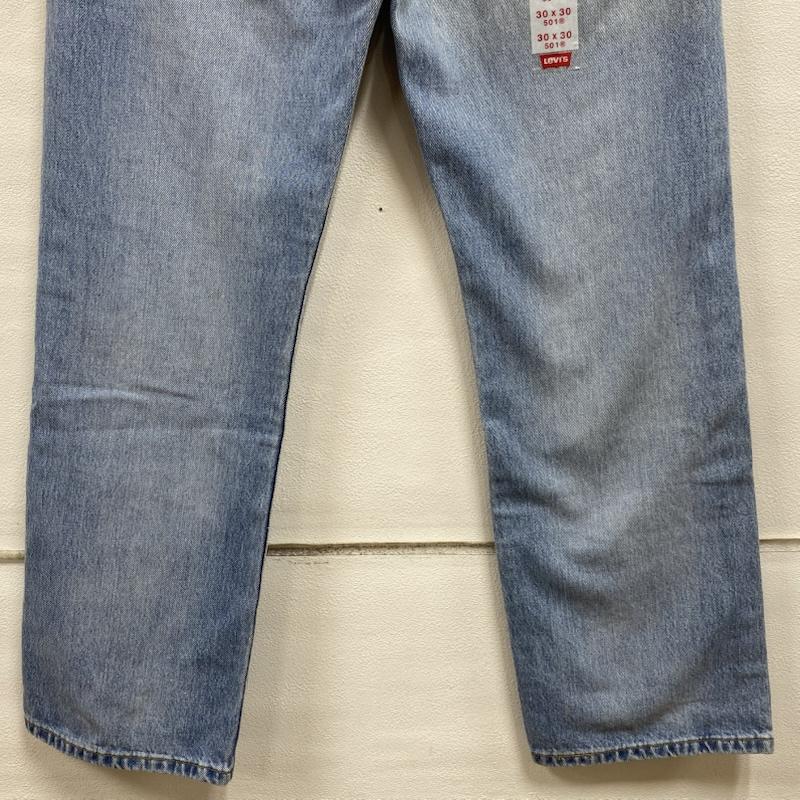 リーバイス Levi s パンツ デニム、ジーンズ デニム ジーンズ 501 コロンビア製 00 s 2002年 ボタン裏652 30インチ 水色 / ライトブルー / メンズ USED 古着 中古 50128418
