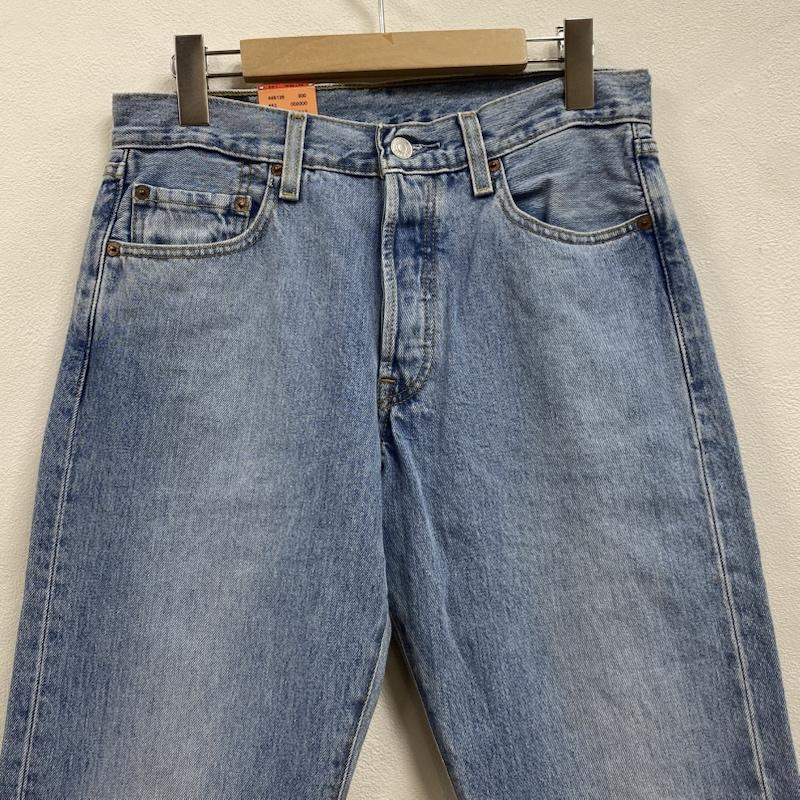 リーバイス Levi s パンツ デニム、ジーンズ デニム ジーンズ 501 コロンビア製 00 s 2002年 ボタン裏652 30インチ 水色 / ライトブルー / メンズ USED 古着 中古 50128418