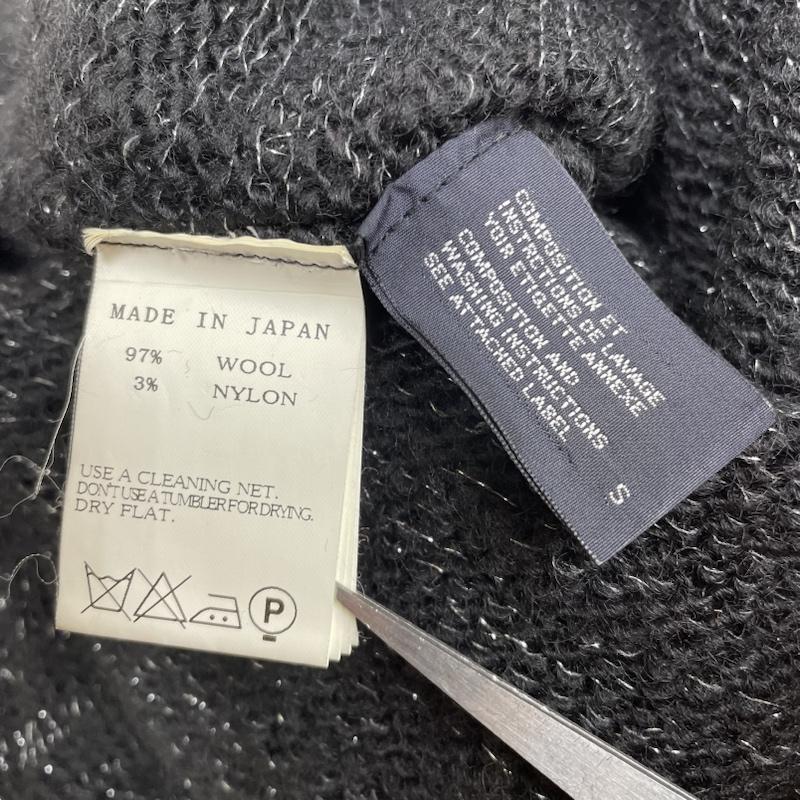 リミフゥ LIMI feu ニット、セーター 長袖 タートルネック ニット セーター ハイネック 無地 銀糸 ラメ S 無地 黒 / ブラック / black X 銀 / シルバー / silver color レディース USED 古着 中古 50128465