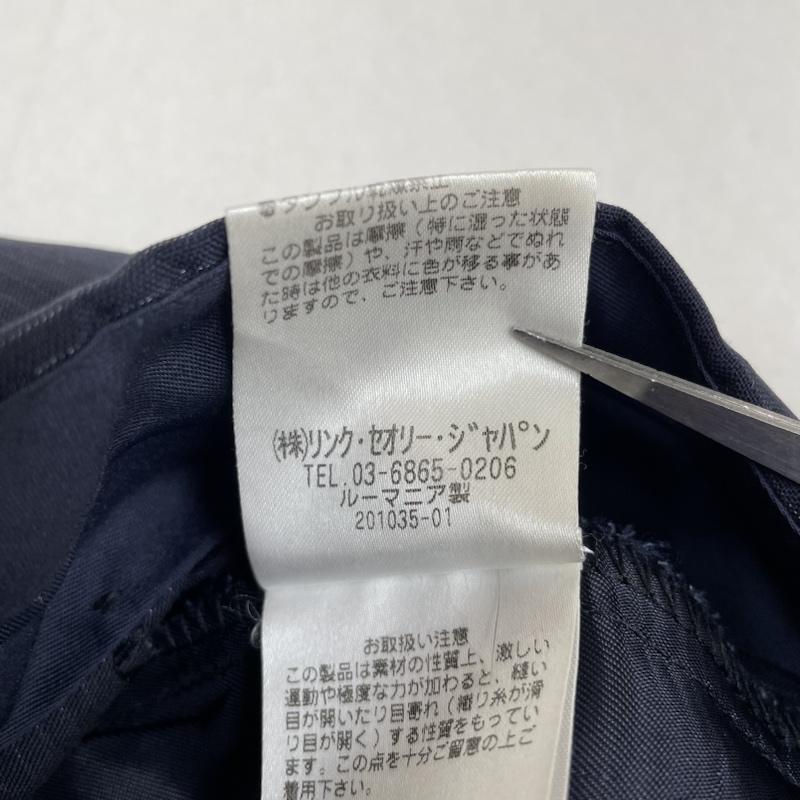 アクネストゥディオズ Acne Studios パンツ スラックス ウール ブレンド テーラード トラウザーズ パンツ ストライプ ジップフライ 46 ストライプ 紺 / ネイビー / navy メンズ USED 古着 中古 50128483