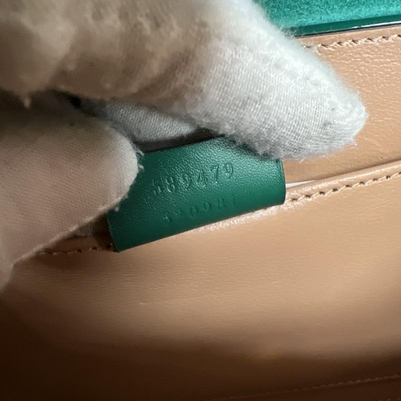 グッチ GUCCI ショルダーバッグ ショルダーバッグ シルヴィ1969 2WAY チェーン ゴールド金具 589479 - 緑 / グリーン / green レディース USED 古着 中古 50128583