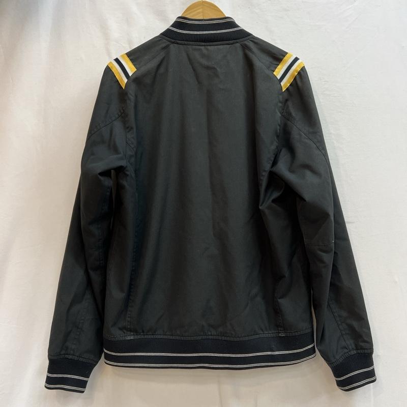 デラックス DELUXE ジャケット、上着 ジャンパー、ブルゾン 刺繍 コットン スタジャン L 黒 / ブラック / black メンズ USED 古着 中古 50128592