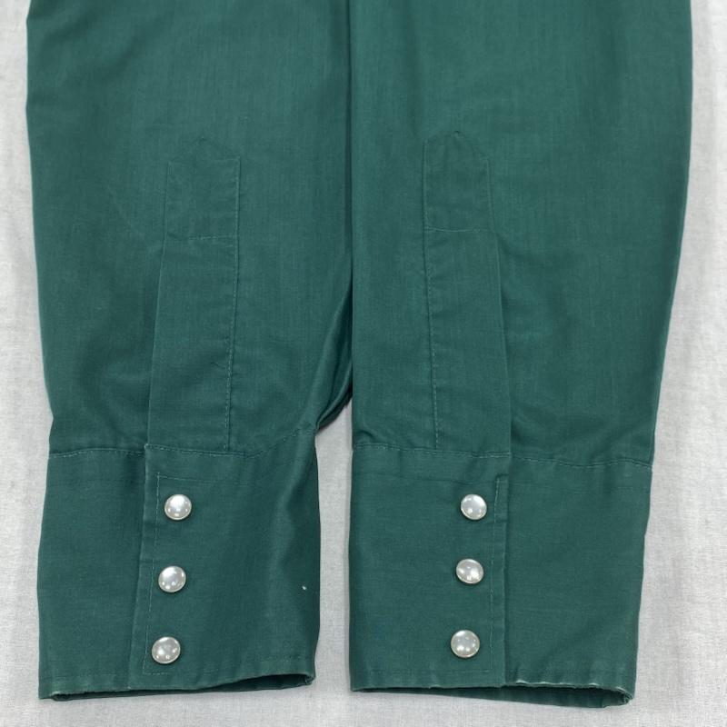 ヴィンテージ VINTAGE シャツ、ブラウス 長袖 CHUTE♯1 70’s 80 s ウェスタンシャツ ホースシュー 馬蹄 刺繍 - 刺繍 緑 / グリーン / green メンズ USED 古着 中古 50128602