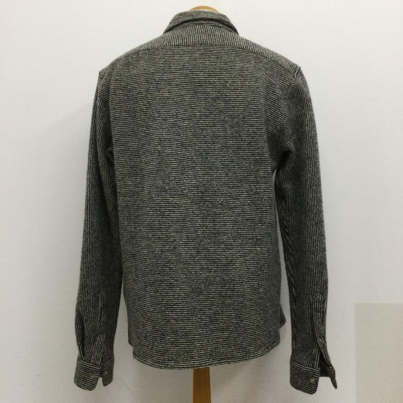 古着 USED ジャケット、上着 ジャンパー、ブルゾン schnaydermans 18-050-465-0019-3-0 ウールジャケット M ストライプ 灰 / グレー / gray メンズ USED 古着 中古 50128617
