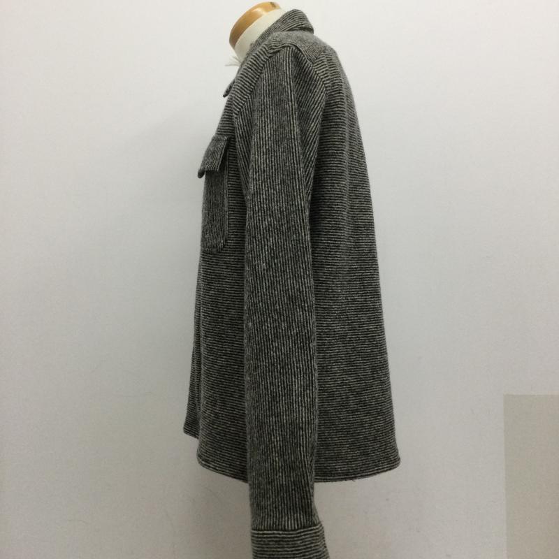 古着 USED ジャケット、上着 ジャンパー、ブルゾン schnaydermans 18-050-465-0019-3-0 ウールジャケット M ストライプ 灰 / グレー / gray メンズ USED 古着 中古 50128617