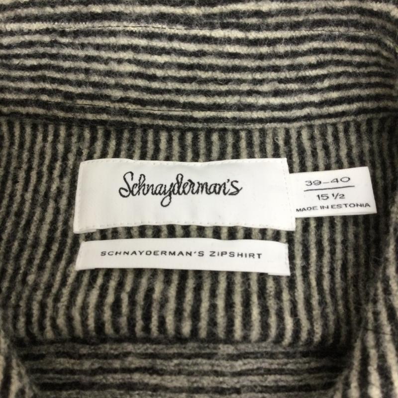 古着 USED ジャケット、上着 ジャンパー、ブルゾン schnaydermans 18-050-465-0019-3-0 ウールジャケット M ストライプ 灰 / グレー / gray メンズ USED 古着 中古 50128617