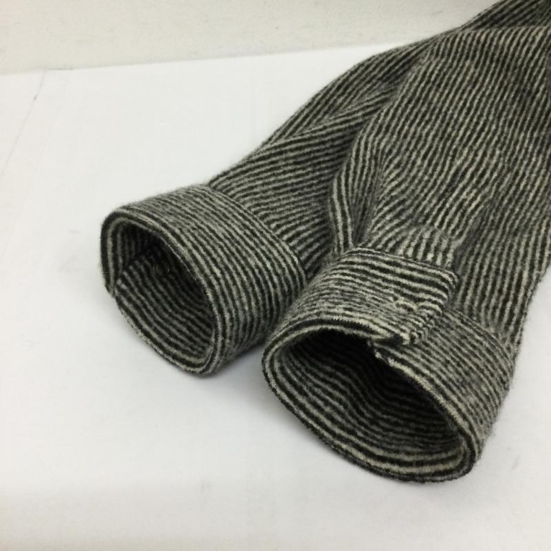 古着 USED ジャケット、上着 ジャンパー、ブルゾン schnaydermans 18-050-465-0019-3-0 ウールジャケット M ストライプ 灰 / グレー / gray メンズ USED 古着 中古 50128617
