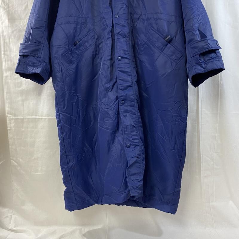 ナイキ NIKE ジャケット、上着 ジャンパー、ブルゾン NIKE vintage 90s 銀タグ ベンチコート ネイビーブルー 裏ボア XL ロゴ、文字 X 刺繍 紺 / ネイビー / navy X 青 / ブルー / blue メンズ USED 古着 中古 50128644