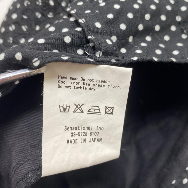 古着 USED パンツ ショートパンツ NR.FLAG WEAR エヌアールフラッグウェア 渋谷PRIMAL キューバシャツ モチーフ ハーフパンツ L 総柄 X ドット X 刺繍 黒 / ブラック / black X 白 / ホワイト / white メンズ USED 古着 中古 50128827