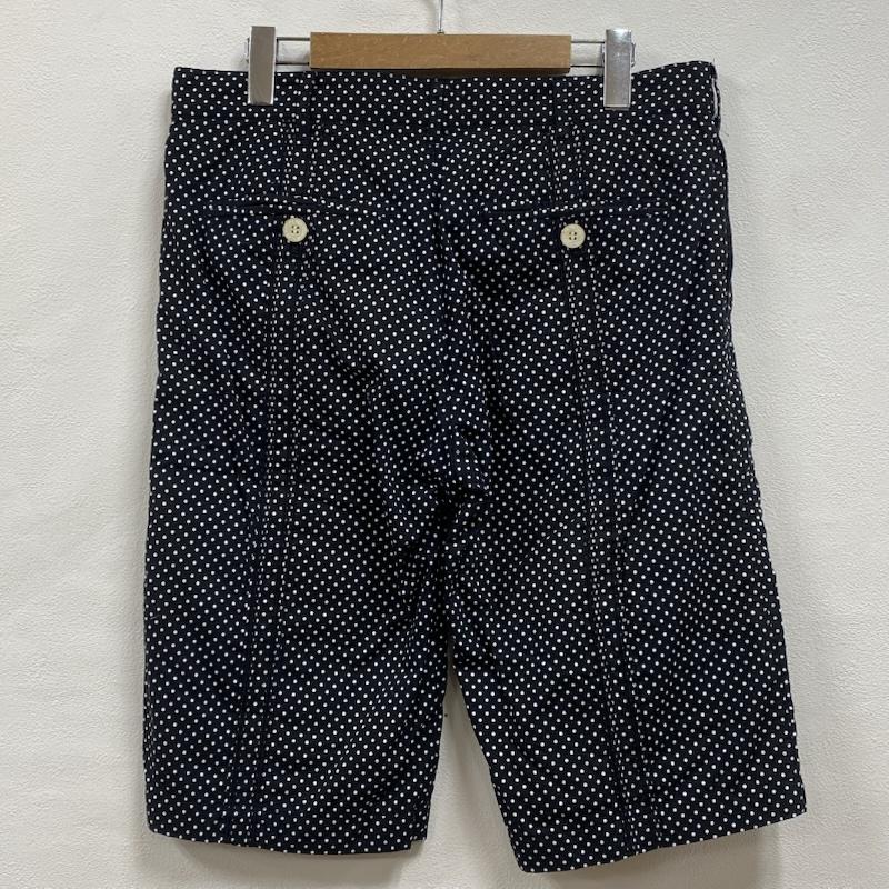 古着 USED パンツ ショートパンツ NR.FLAG WEAR エヌアールフラッグウェア 渋谷PRIMAL キューバシャツ モチーフ ハーフパンツ L 総柄 X ドット X 刺繍 黒 / ブラック / black X 白 / ホワイト / white メンズ USED 古着 中古 50128827