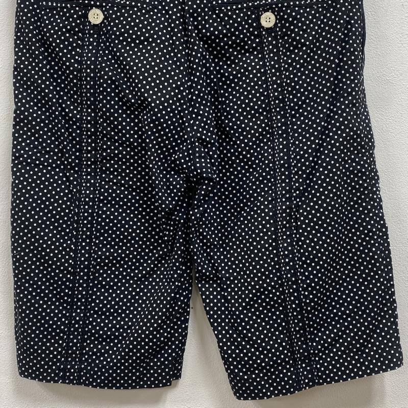 古着 USED パンツ ショートパンツ NR.FLAG WEAR エヌアールフラッグウェア 渋谷PRIMAL キューバシャツ モチーフ ハーフパンツ L 総柄 X ドット X 刺繍 黒 / ブラック / black X 白 / ホワイト / white メンズ USED 古着 中古 50128827