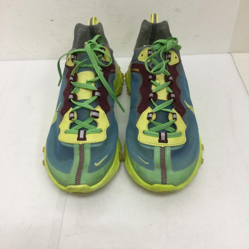 ナイキ NIKE スニーカー スニーカー NIKE REACT ELEMENT 87 /UNDERCOVER BQ2718-400 28.0cm 青 / ブルー / blue X 黄 / イエロー / yellow メンズ USED 古着 中古 50128857