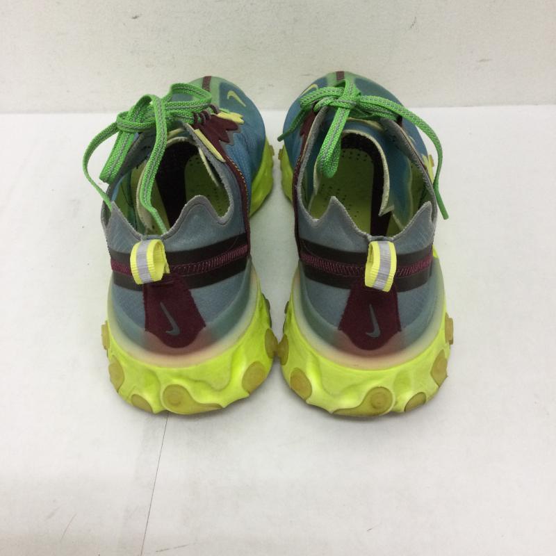 ナイキ NIKE スニーカー スニーカー NIKE REACT ELEMENT 87 /UNDERCOVER BQ2718-400 28.0cm 青 / ブルー / blue X 黄 / イエロー / yellow メンズ USED 古着 中古 50128857