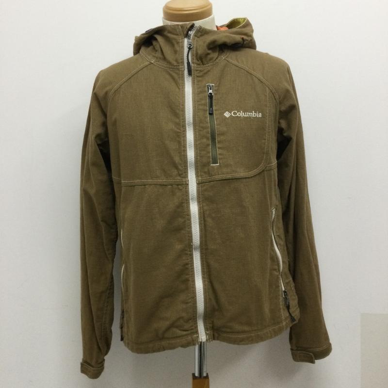 コロンビア Columbia ジャケット、上着 ジャンパー、ブルゾン ジップパーカー/M/リネン/113 PM3497/リネン/薄手ジャケット M 無地 ベージュ / ベージュ / beige メンズ USED 古着 中古 50128884