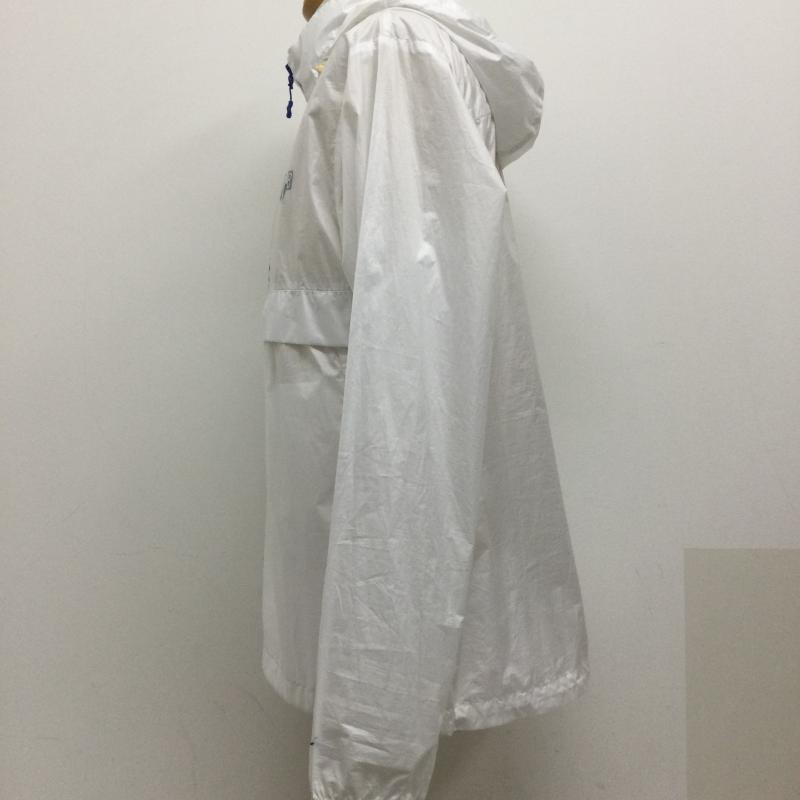 ナイキ NIKE ジャケット、上着 ジャンパー、ブルゾン ナイロンジャケット/L/ポリエステル/WHT/無地/886111－100 L 無地 白 / ホワイト / white メンズ USED 古着 中古 50128901