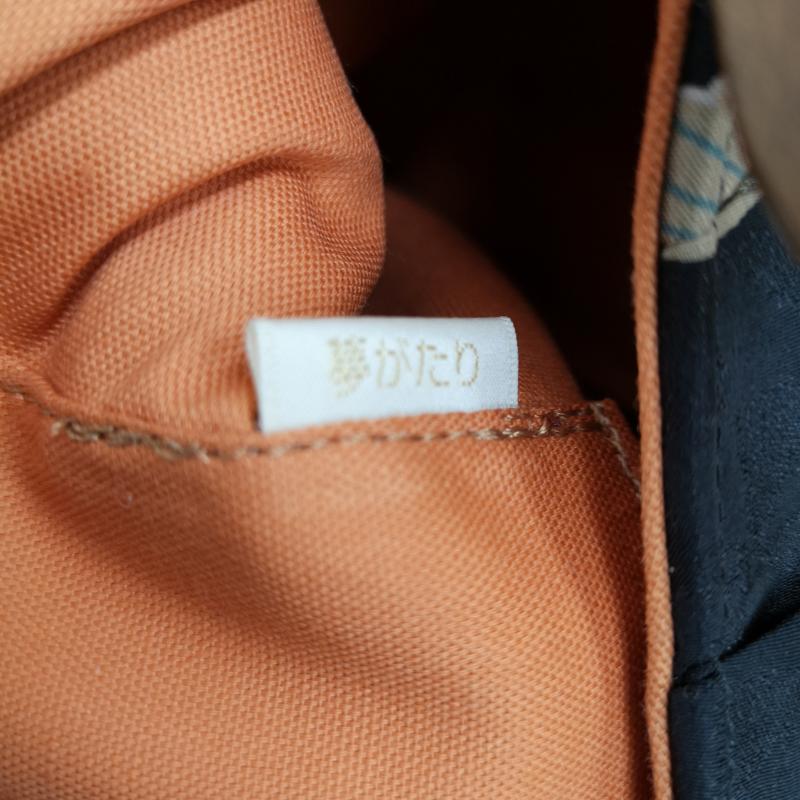 古着 USED ハンドバッグ ハンドバッグ 夢がたり 着物 リメイク バッグ バンブーハンドル 帯バッグ - 黒 / ブラック / black レディース USED 古着 中古 50128915