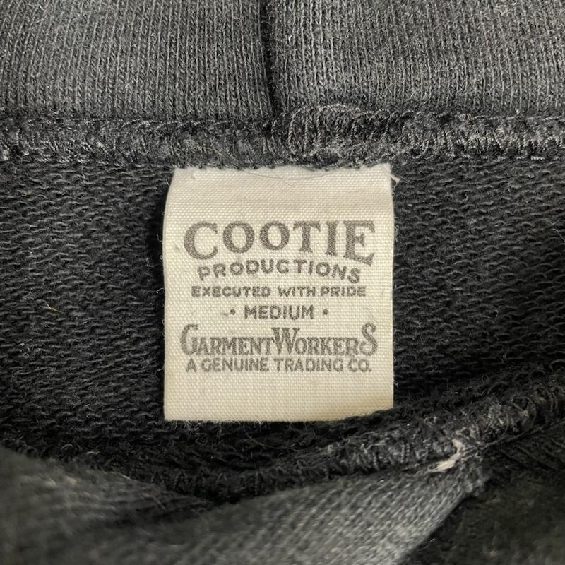 クーティー COOTIE パーカー 長袖 GLORY BOUND Aloha FROM HELL バックロゴ 刺繍 パーカー フーディー プルオーバー M ロゴ、文字 X 刺繍 黒 / ブラック / black メンズ USED 古着 中古 50128929