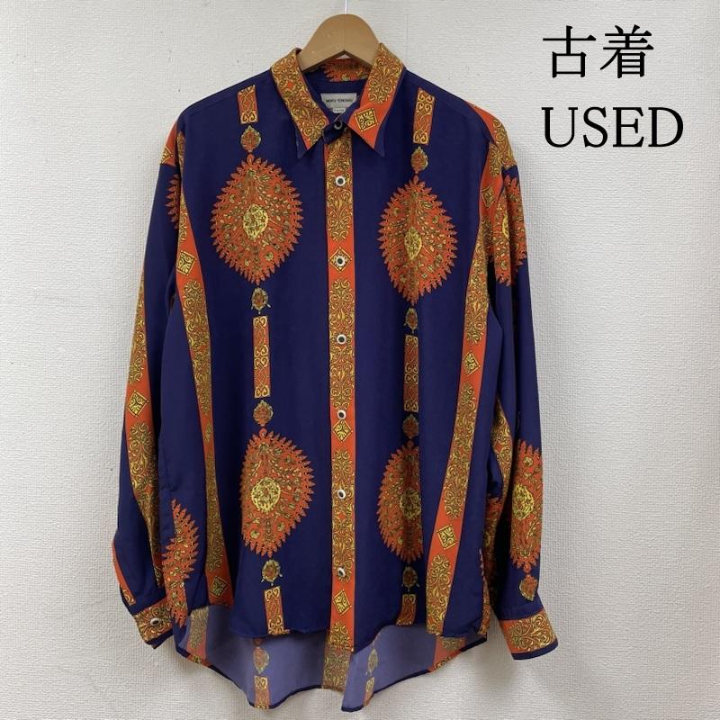 古着 USED シャツ、ブラウス 長袖 MEN’S TENORAS レトロ 総柄 シャツ ボタン 大きめ ゆったり オーバーサイズ スカーフ柄 FREE 総柄 X プリント マルチカラー / マルチカラー / multicolor メンズ USED 古着 中古 50128940