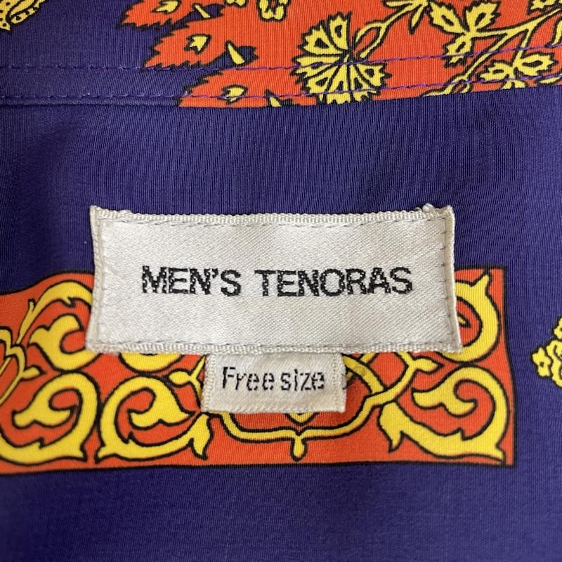 古着 USED シャツ、ブラウス 長袖 MEN’S TENORAS レトロ 総柄 シャツ ボタン 大きめ ゆったり オーバーサイズ スカーフ柄 FREE 総柄 X プリント マルチカラー / マルチカラー / multicolor メンズ USED 古着 中古 50128940