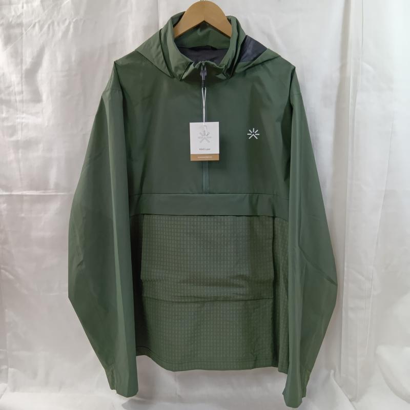 ＵＳＥＤ古着 USED/古着 ジャケット、上着 ジャンパー、ブルゾン Tropicfeel トロピックフィール NS40 Layer ハーフジップジャケット 耐候性 防風性 温度調節機能 セルフパッカブル XXL 無地 X ロゴ、文字 カーキ / カーキ / khaki メンズ USED 古着 中古 50128999