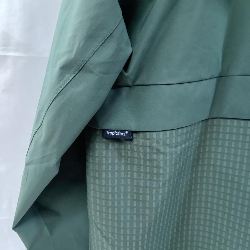 ＵＳＥＤ古着 USED/古着 ジャケット、上着 ジャンパー、ブルゾン Tropicfeel トロピックフィール NS40 Layer ハーフジップジャケット 耐候性 防風性 温度調節機能 セルフパッカブル XXL 無地 X ロゴ、文字 カーキ / カーキ / khaki メンズ USED 古着 中古 50128999