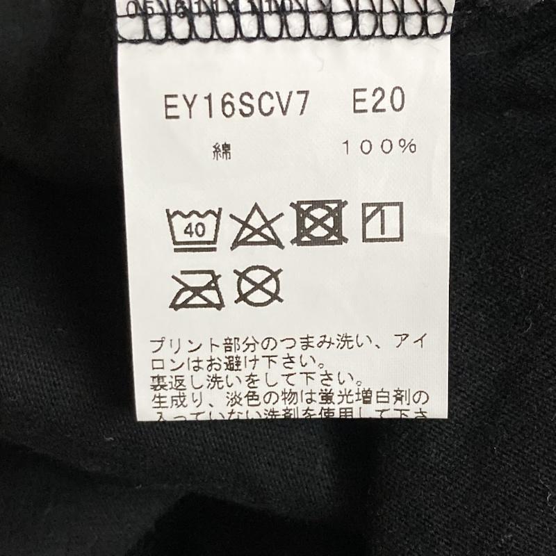 アニエス・ベー agnes b. Tシャツ 半袖 agnes b. pour × ADAME ET ROPE アニエスベー アダムエロぺ 半袖 ビッグb. ロゴプリント クルーネック Tシャツ M EY16SCV7 M ロゴ、文字 X プリント 黒 / ブラック / black レディース USED 古着 中古 50129077