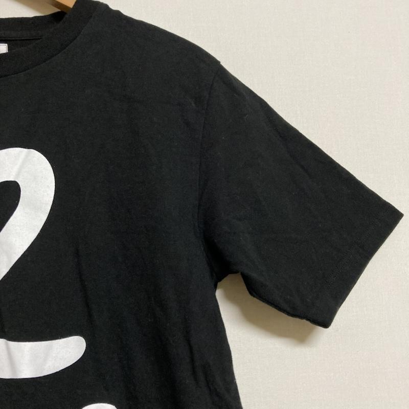 アニエス・ベー agnes b. Tシャツ 半袖 agnes b. pour × ADAME ET ROPE アニエスベー アダムエロぺ 半袖 ビッグb. ロゴプリント クルーネック Tシャツ M EY16SCV7 M ロゴ、文字 X プリント 黒 / ブラック / black レディース USED 古着 中古 50129077