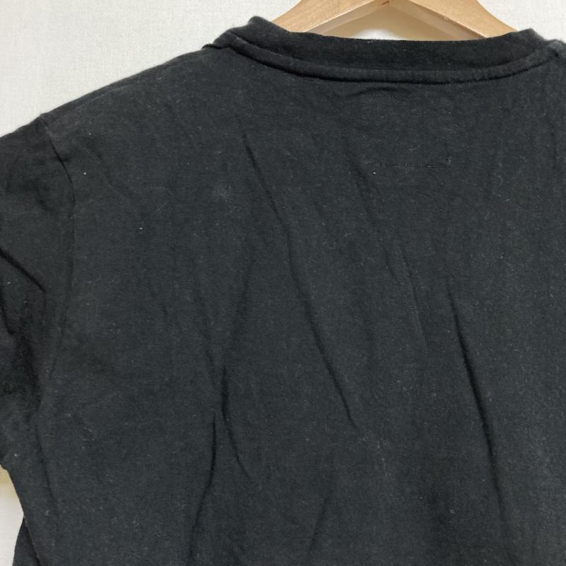 アニエス・ベー agnes b. Tシャツ 半袖 agnes b. pour × ADAME ET ROPE アニエスベー アダムエロぺ 半袖 ビッグb. ロゴプリント クルーネック Tシャツ M EY16SCV7 M ロゴ、文字 X プリント 黒 / ブラック / black レディース USED 古着 中古 50129077