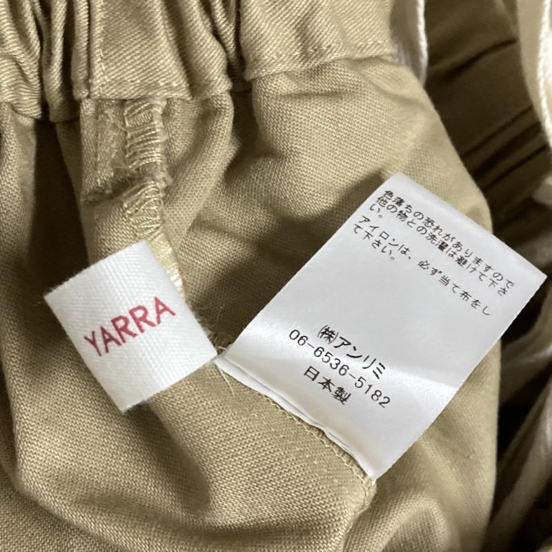 ヤラ YARRA ボトムス ボトムス YARRA ヤラ ストライプステッチパンツ コクーンワイドパンツ F 15943356 FREE 無地 ベージュ / ベージュ / beige レディース USED 古着 中古 50129102