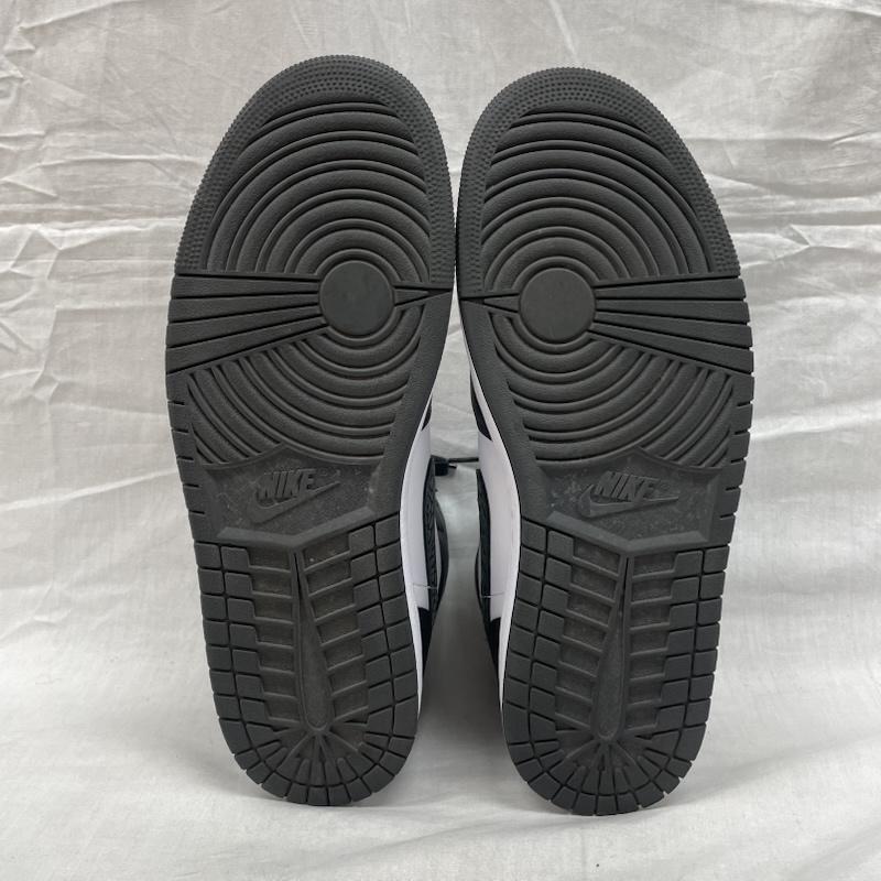 ナイキ NIKE スニーカー スニーカー FB9911-001 Air Jordan 1 Mid Panda Elephant Safari エアジョーダン1 ミッド パンダエレファント サファリ 30.0cm 黒 / ブラック / black X 白 / ホワイト / white メンズ USED 古着 中古 50129138