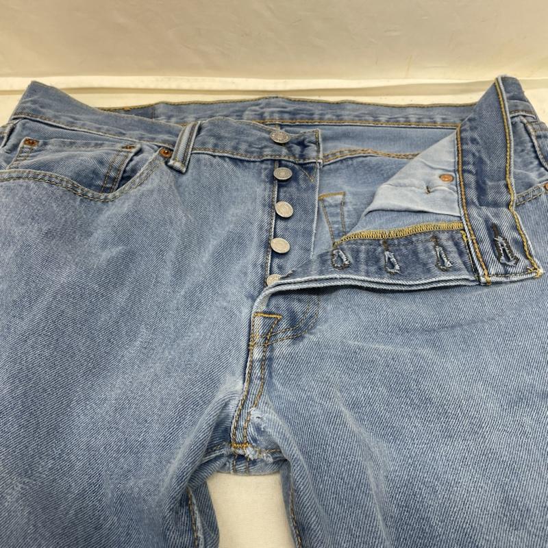 リーバイス Levi s パンツ デニム、ジーンズ 501 オリジナル フィット デニムパンツ ジーンズ 11501 0194 ダークストーンウォッシュ 32インチ 無地 インディゴ / インディゴ / Indigo メンズ USED 古着 中古 50129151