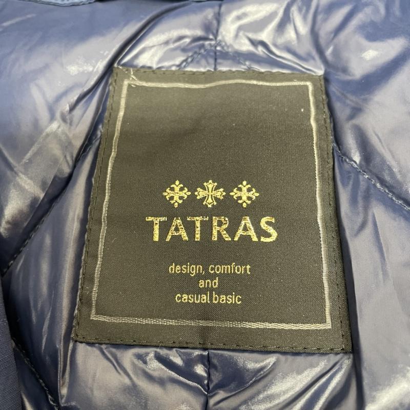 タトラス TATRAS コート トレンチコート ナイロン ジャケット 無地 LTA14S4354 ライナー付 トレンチ コート ボタン 2 無地 青 / ブルー / blue レディース USED 古着 中古 50129154
