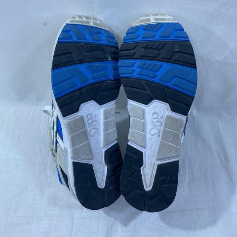 アシックス ASICS スニーカー スニーカー 1203A344 GEL LYTE 5 White/blue US 5.5 / 24cm 24.0cm ロゴ、文字 白 / ホワイト / white X 青 / ブルー / blue レディース USED 古着 中古 50129179