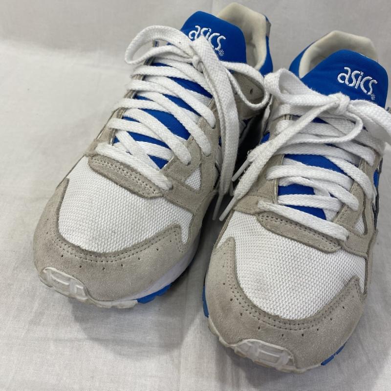 アシックス ASICS スニーカー スニーカー 1203A344 GEL LYTE 5 White/blue US 5.5 / 24cm 24.0cm ロゴ、文字 白 / ホワイト / white X 青 / ブルー / blue レディース USED 古着 中古 50129179