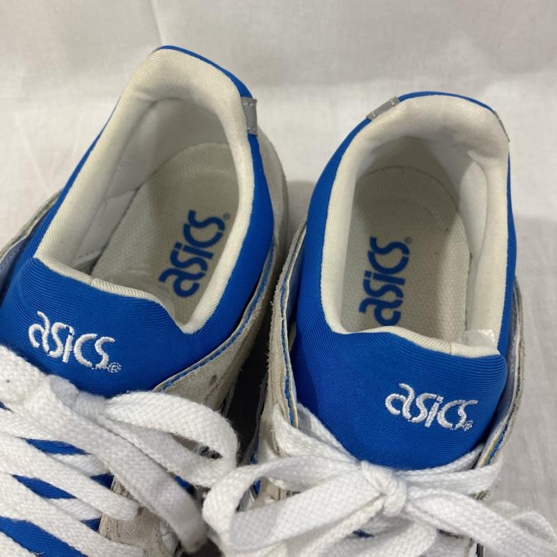 アシックス ASICS スニーカー スニーカー 1203A344 GEL LYTE 5 White/blue US 5.5 / 24cm 24.0cm ロゴ、文字 白 / ホワイト / white X 青 / ブルー / blue レディース USED 古着 中古 50129179