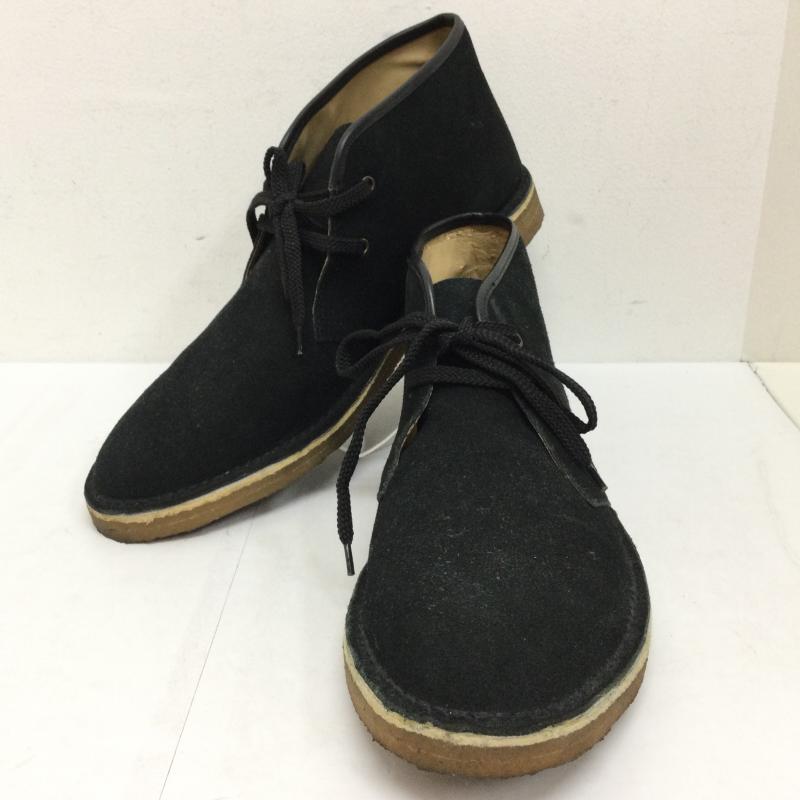 古着 USED ブーツ 一般 ALBERT HALL デザートブーツ スウェード 27.0cm 黒 / ブラック / black メンズ USED 古着 中古 50129214