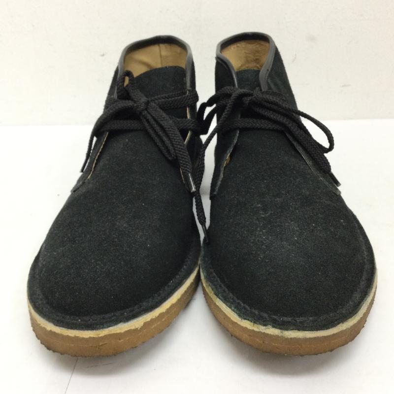 古着 USED ブーツ 一般 ALBERT HALL デザートブーツ スウェード 27.0cm 黒 / ブラック / black メンズ USED 古着 中古 50129214